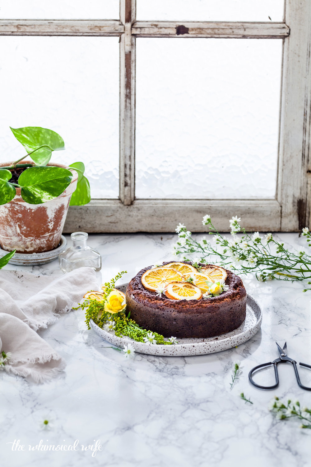 30 Cakes In 30 Days | 5. Orange & Almond Cake {Vegan, Gluten & Dairy Free} | The Whimsical Wife